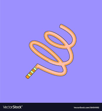 Ribbon gymnastic gymnastics ribbon rhythmic vector image