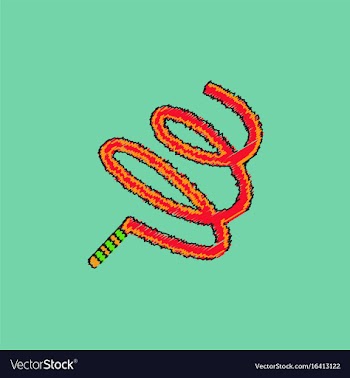 Ribbon gymnastic gymnastics ribbon rhythmic vector image