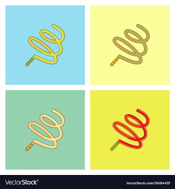 Ribbon gymnastic gymnastics ribbon rhythmic vector image
