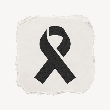 Ribbon icon, ripped paper design | Free PSD - rawpixel