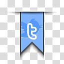 Ribbon Icons, gwibber, Tweeter logo transparent background PNG clipart