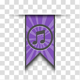 Ribbon Icons, rhythmbox, black song note illustration transparent background PNG clipart