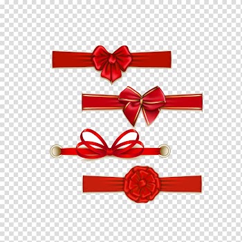 Ribbon Illustration, Bow Bows transparent background PNG clipart
