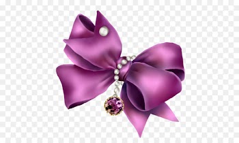 Ribbon, Knot, Gift, Violet, Purple PNG