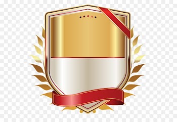 Ribbon Label Paper Clip art - Golden Label with Gold Ribbon PNG Clipart Image 
