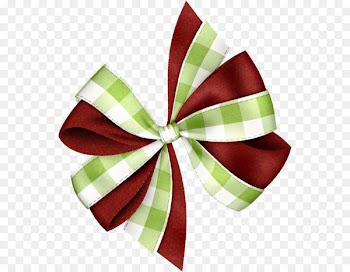 Ribbon, Lazo, Christmas Graphics, Green PNG