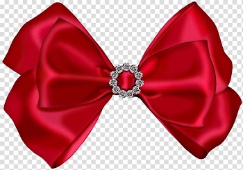 Ribbon Lazo, Hand-painted decorative bow transparent background PNG clipart