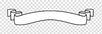 Ribbon Overlays y ABR, empty white ribbon sign illustration transparent background PNG clipart