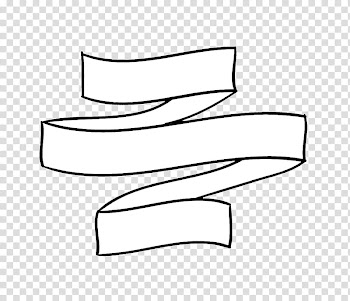 Ribbon Overlays y ABR, white swirl ribbon drawing transparent background PNG clipart