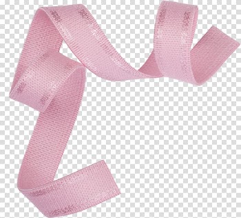Ribbon Pink M, ribbon transparent background PNG clipart