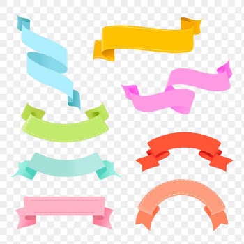 Ribbon PNG image, colorful decorative banner… | Free stock illustration | High Resolution graphic