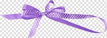 Ribbon Purple Gratis, Purple ribbon bow transparent background PNG clipart