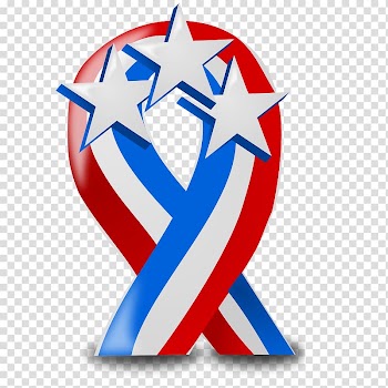 Ribbon Red Blue , French Beret transparent background PNG clipart