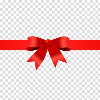 Ribbon Red, Bow transparent background PNG clipart
