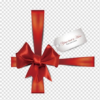 Ribbon Red, bow transparent background PNG clipart