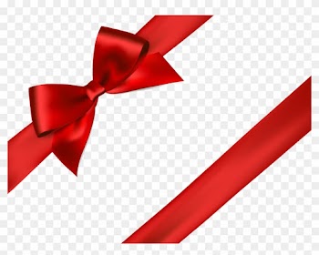 Ribbon Red Illustration - Bow And Ribbon Vector