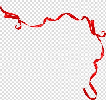 Ribbon Red, Tie ribbons transparent background PNG clipart