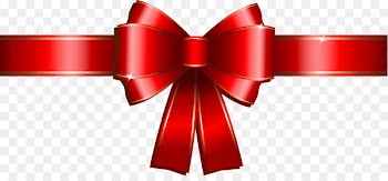 Ribbon Red - Vector painted red bow 