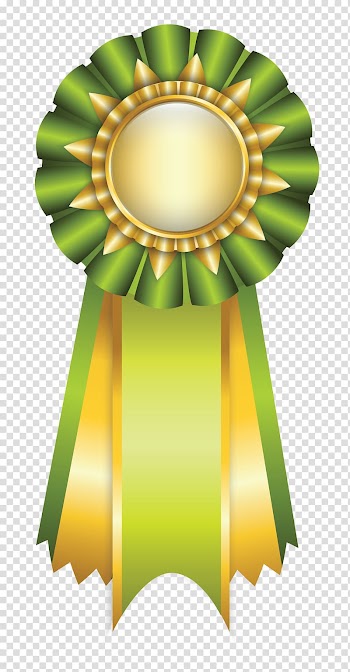 Ribbon Rosette Award , medal transparent background PNG clipart