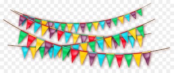 Ribbon Scroll Line Adobe Fireworks - Bunting Flag Pull 