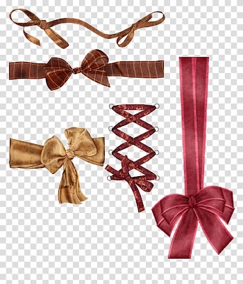 Ribbon Shoelace knot Blog, A variety of bows and ribbons transparent background PNG clipart