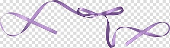 Ribbon Shoelace knot , Purple ribbon tie transparent background PNG clipart