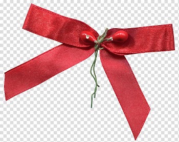 Ribbon Shoelace knot, Red bow transparent background PNG clipart