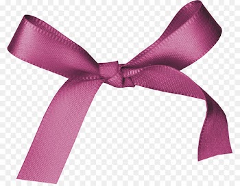 Ribbon Shoelace knot Silk Pink - Bow 