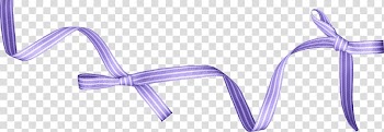 Ribbon Silk Purple, Floating purple ribbon transparent background PNG clipart