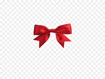 Ribbon Silk Rubber stamp - Red bow 