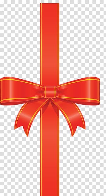 Ribbon Sticker Gift , ribbon transparent background PNG clipart