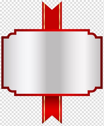 Ribbon template, Woodpecker T-shirt Art , Red White Label transparent background PNG clipart
