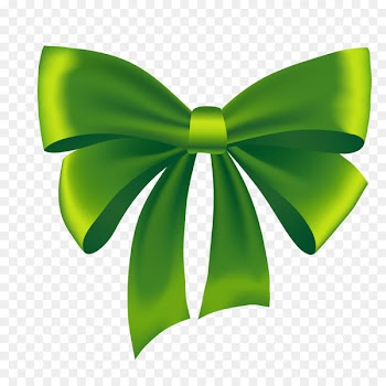 Ribbon Vector graphics Butterfly Euclidean vector Shoelace knot - green background 