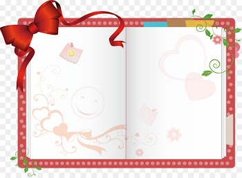 Ribbon - Vector school supplies 