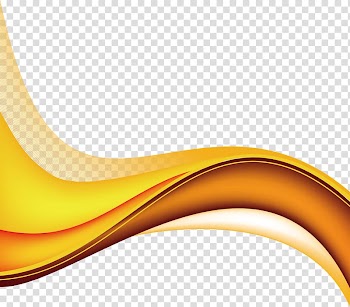 , ribbon, yellow and brown transparent background PNG clipart
