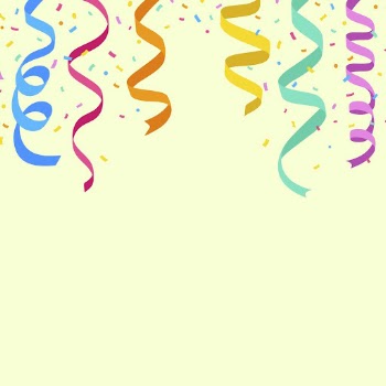 Ribbons decoration frame background, event | Free PSD - rawpixel