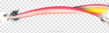 RIBBONS, pink and beige animated illustration transparent background PNG clipart