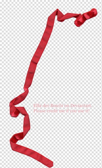 Ribbons , red and black beaded necklace transparent background PNG clipart