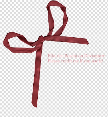 Ribbons , red and black leather handbag transparent background PNG clipart