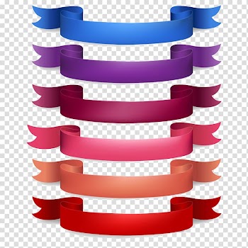Ribbons , Ribbon Euclidean Illustration, Ribbon material transparent background PNG clipart
