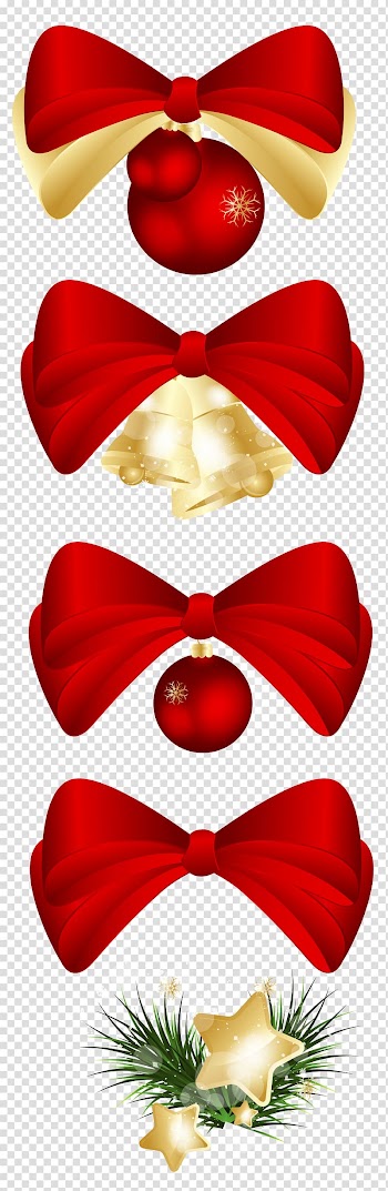 Ribbons with baubles illustration, Christmas ornament Christmas decoration , Christmas Ornament Collection transparent background PNG clipart
