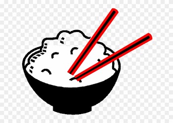 Rice, Bowl, Chopsticks, Asian, Food, Drawing, Chinese - Rice Clip Art