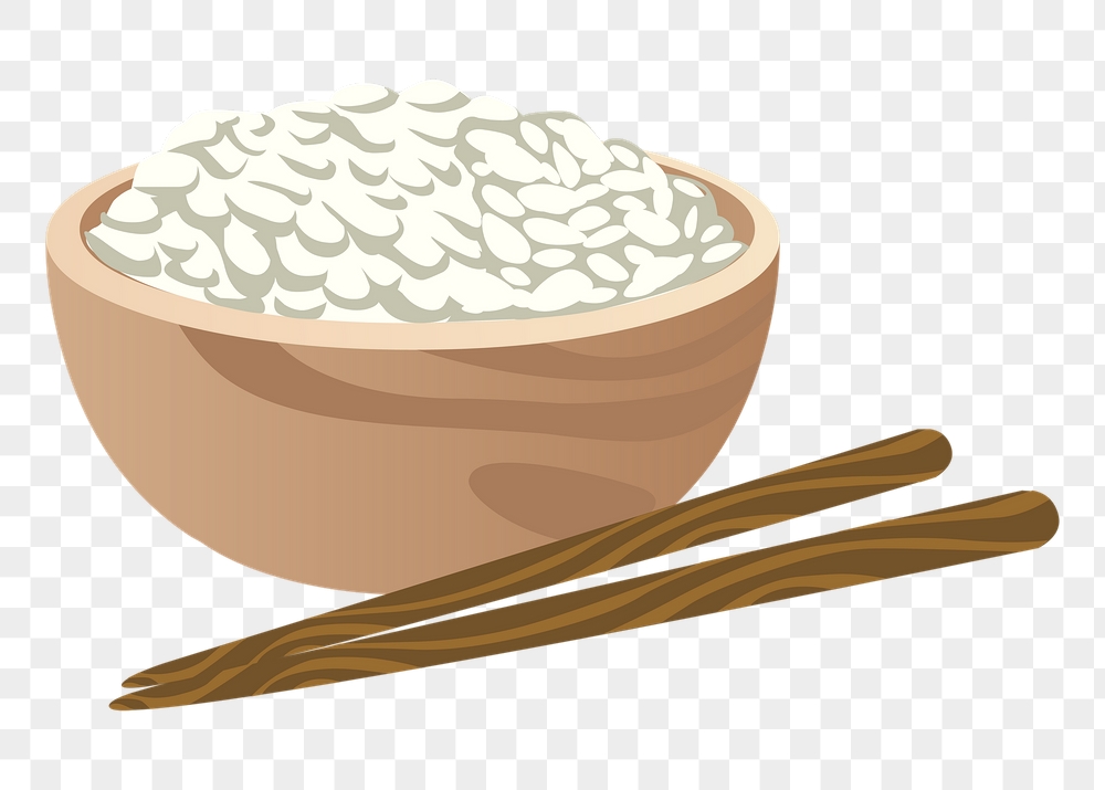 Rice bowl png sticker Asian | Free PNG - rawpixel