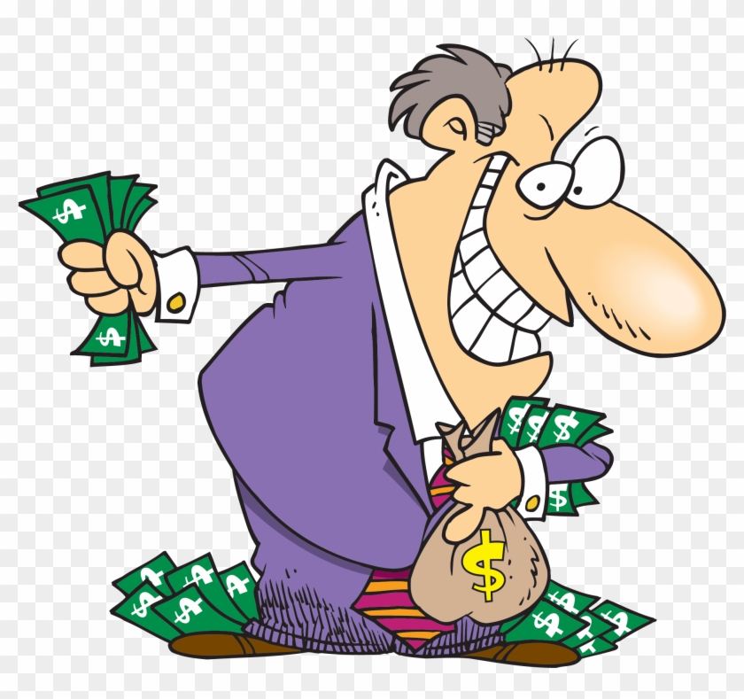 Rich Man Cartoon Png