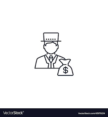 rich man creative icon from business people icons