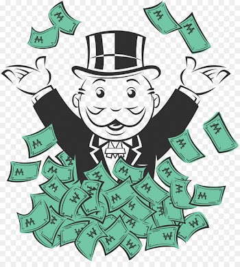 Rich Uncle Pennybags Monopoly City T-shirt Money bag - jail 