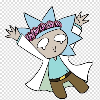 Rick Sanchez Morty Smith Crown Flower Wreath, crown transparent background PNG clipart