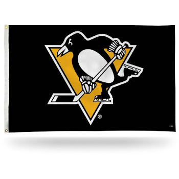 Rico Industries NHL 3' x 5' Banner Flag, Pittsburgh Penguins ...