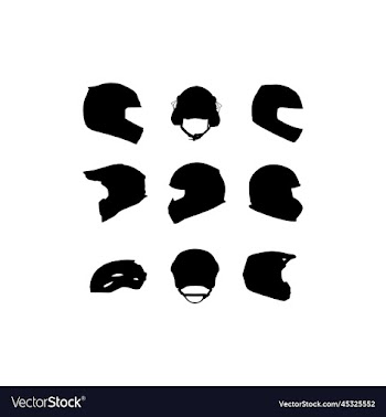 rider helmet safety set design