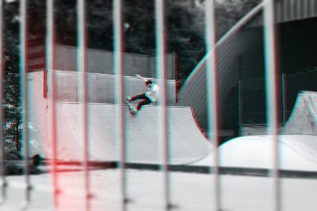 Rider: Vojta Novotný, trick: rock and roll, photograph: Matyas Paster